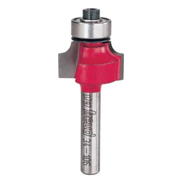 Rounding Over Router Bit - Shank:1/4" - Cutting Radius:5/32"